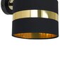 Milagro sienas lampa Palmira Black/Gold cena un informācija | Sienas lampas | 220.lv