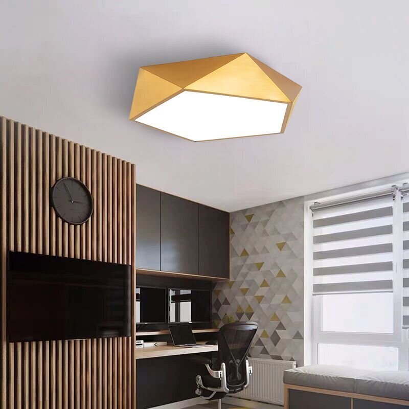 Griestu lampa Gold Diamond, 50 cm цена и информация | Griestu lampas | 220.lv