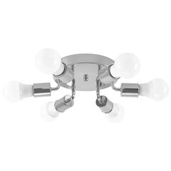 Griestu lampa Minimal 6, Chrome cena un informācija | Griestu lampas | 220.lv