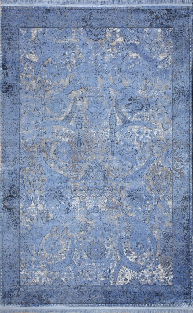 Paklājs Trend Colors M455A Cream-Blue 80x150 cm cena un informācija | Paklāji | 220.lv