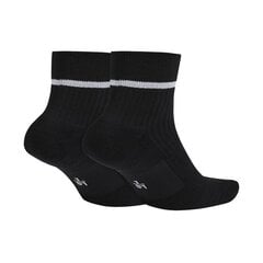 Sporta zeķes vīriešiem Nike Sneaker Essential Ankle SX7167 010, 2 pāri, melnas cena un informācija | Vīriešu zeķes | 220.lv