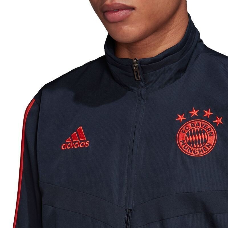 Sporta virsjaka vīriešiem Adidas Bayern Munich Ultimate M DX9196, zila cena un informācija | Sporta apģērbs vīriešiem | 220.lv