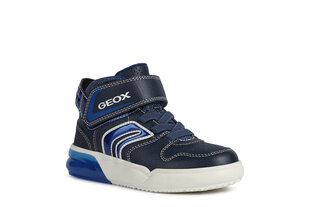 Ботинки с голенищем Geox, мигающие синие 997811 цена и информация | Детские сапоги | 220.lv