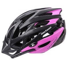 Шлем Meteor MV29 Unrest, черный / розовый цена и информация | Шлемы | 220.lv