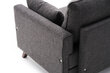 Krēsls Kalune Design, pelēks cena un informācija | Atpūtas krēsli | 220.lv