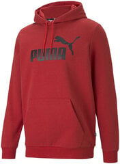 Puma Džemperis Ess Heather Hoodie Red 586739 11/M цена и информация | Мужские толстовки | 220.lv