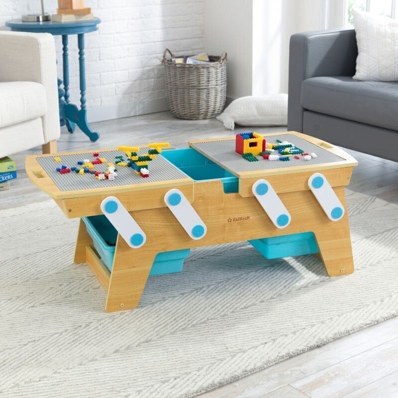 Spēļu galds bērniem KidKraft Play N Store цена и информация | Bērnu krēsliņi un bērnu galdiņi | 220.lv