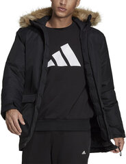 Куртка Adidas Hooded Parka Black GT1699/3XL цена и информация | Мужские куртки | 220.lv