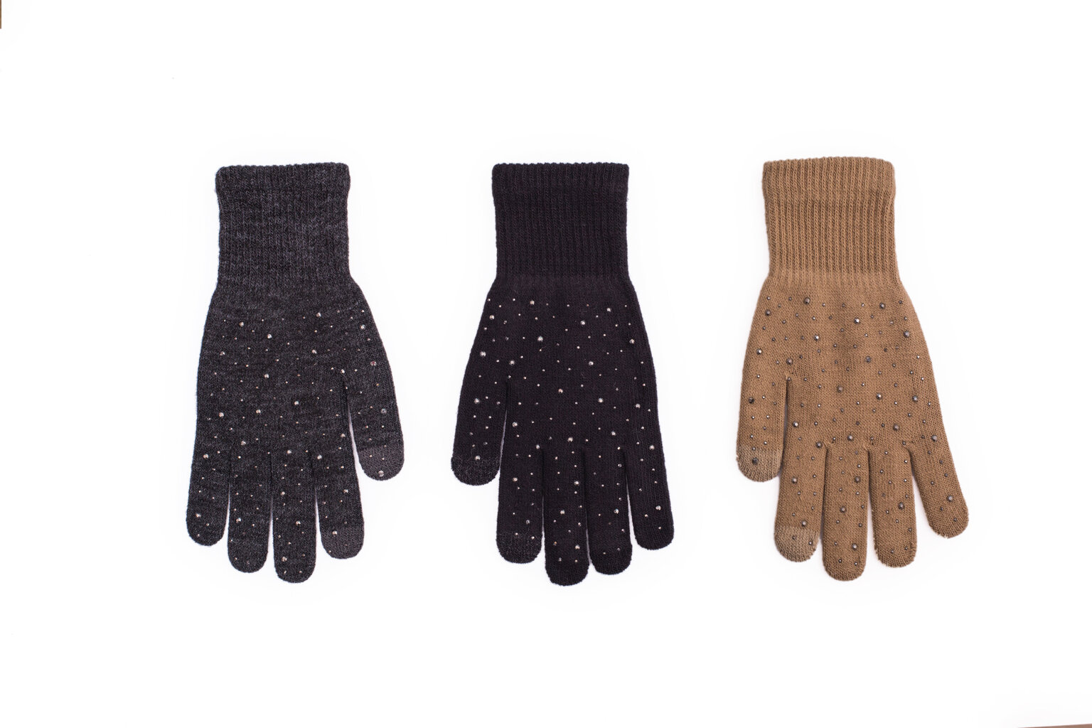 Cimdi sievietēm Rak Touch screen Gloves R-174, melni cena un informācija | Sieviešu cimdi | 220.lv