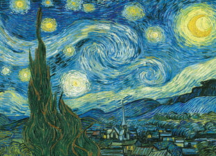 Пазл Eurographics, 6000-1204, The Starry Night, 1000 шт. цена и информация | Пазлы | 220.lv