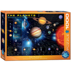 Puzle Eurographics, 6000-1009, The Planets, 1000 gab. cena un informācija | Puzles, 3D puzles | 220.lv