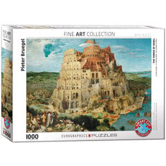 Puzle Eurographics, 6000-0837, The Tower of Babel, 1000 gab. cena un informācija | Puzles, 3D puzles | 220.lv