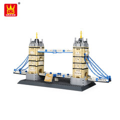 Конструктор Wange, The Tower Bridge of London, Тауэрский мост цена и информация | Kонструкторы | 220.lv