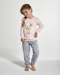 Пижама для девочки с длинными штанами Cornette 594/122 “ROE" цена и информация | Пижамы, халаты для девочек | 220.lv