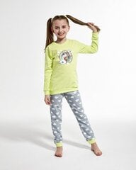 Пижама для девочки с длинными штанами Cornette 594/109 “UNICORN" цена и информация | Пижамы, халаты для девочек | 220.lv