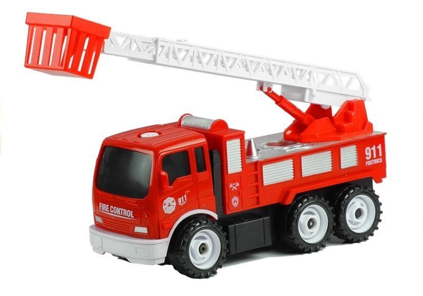 Demontējamā ugunsdzēsēju mašīna cena un informācija | Rotaļlietas zēniem | 220.lv