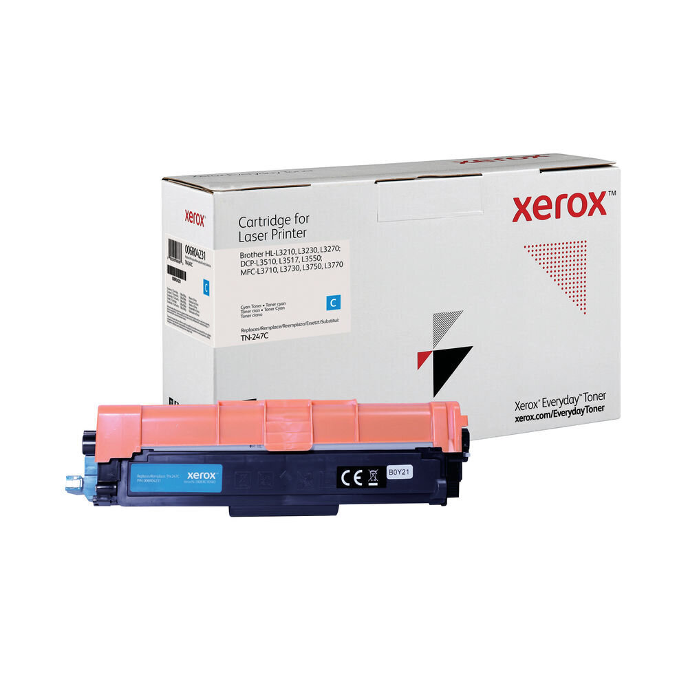 Xerox Everyday High Yield tonera kasetne (alternatīva: Brother TN247C), zila (cyan) cena un informācija | Kārtridži lāzerprinteriem | 220.lv