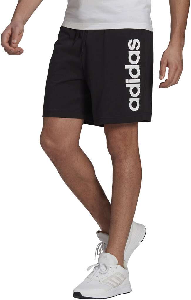 Adidas Šorti M Lin Short Black GK9604/L cena un informācija | Vīriešu šorti | 220.lv