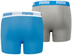 Боксеры Puma Basic 907650 01/140, серые/черные цена и информация | Нижнее белье для мальчиков | 220.lv