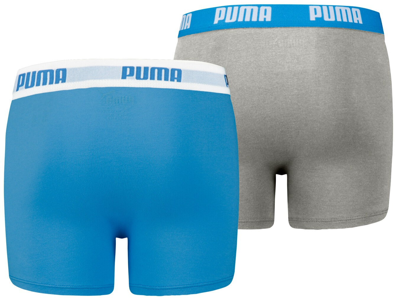 Puma Trikotāžas Apakšveļa Basic Boxer Grey Blue 907650 02/152 cena un informācija | Zēnu apakšveļa | 220.lv