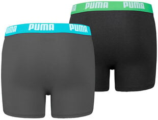 Puma Trikotāžas Apakšveļa Basic Boxer Grey Black 907650 01/140 cena un informācija | Puma Apģērbs zēniem | 220.lv