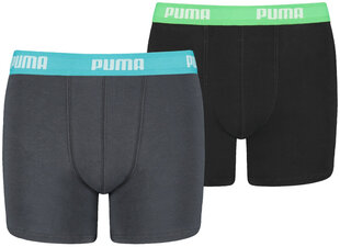 Puma Trikotāžas Apakšveļa Basic Boxer Grey Black 907650 01/140 cena un informācija | Puma Apģērbs zēniem | 220.lv