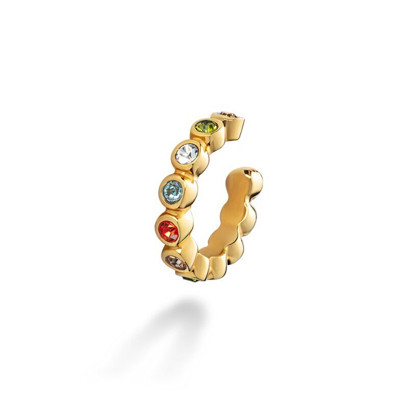 Paul Hewitt RAINBOW Stones Earcuff PH003676 PH003676 cena un informācija | Auskari | 220.lv