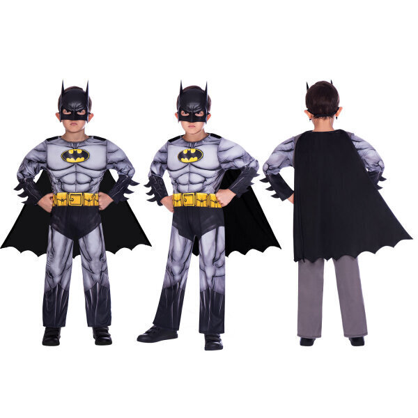 Bērnu kostīms "Batman / Betmens", 4-6 gadi cena un informācija | Karnevāla kostīmi, maskas un parūkas | 220.lv