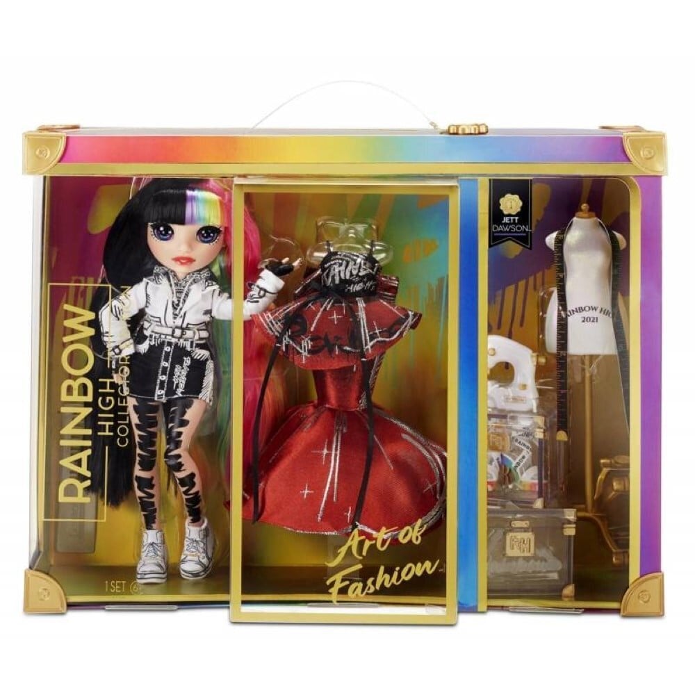 Lelle Rainbow High Jett Dawson Collector Doll - kolekcijas izdevums cena un informācija | Rotaļlietas meitenēm | 220.lv