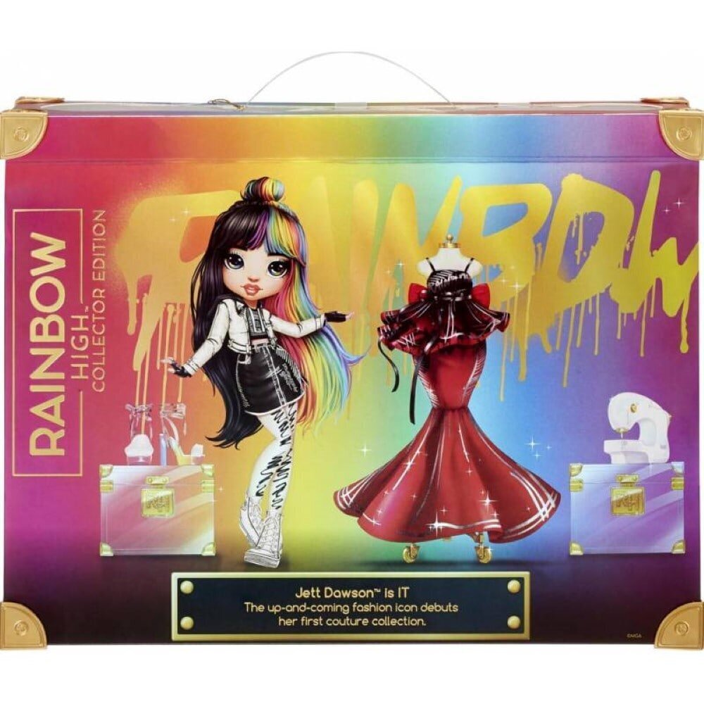 Lelle Rainbow High Jett Dawson Collector Doll - kolekcijas izdevums cena un informācija | Rotaļlietas meitenēm | 220.lv