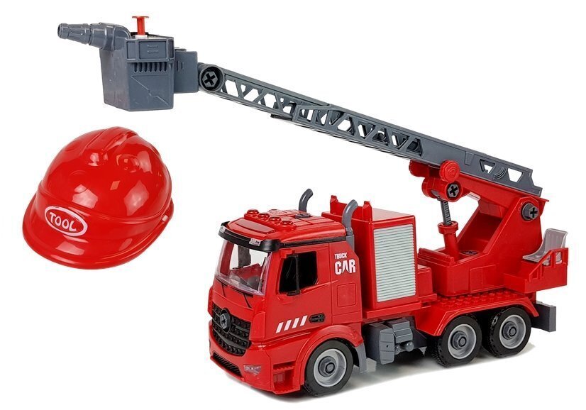 Saliekamā ugunsdzēsēju automašīna Firetruck 2in1 cena un informācija | Rotaļlietas zēniem | 220.lv