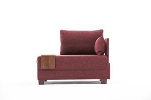 Stūra krēsls Kalune Design, sarkans цена и информация | Кресла в гостиную | 220.lv