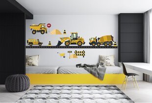 Lielformāta sienas uzlīme Traktori cena un informācija | Dekoratīvās uzlīmes | 220.lv
