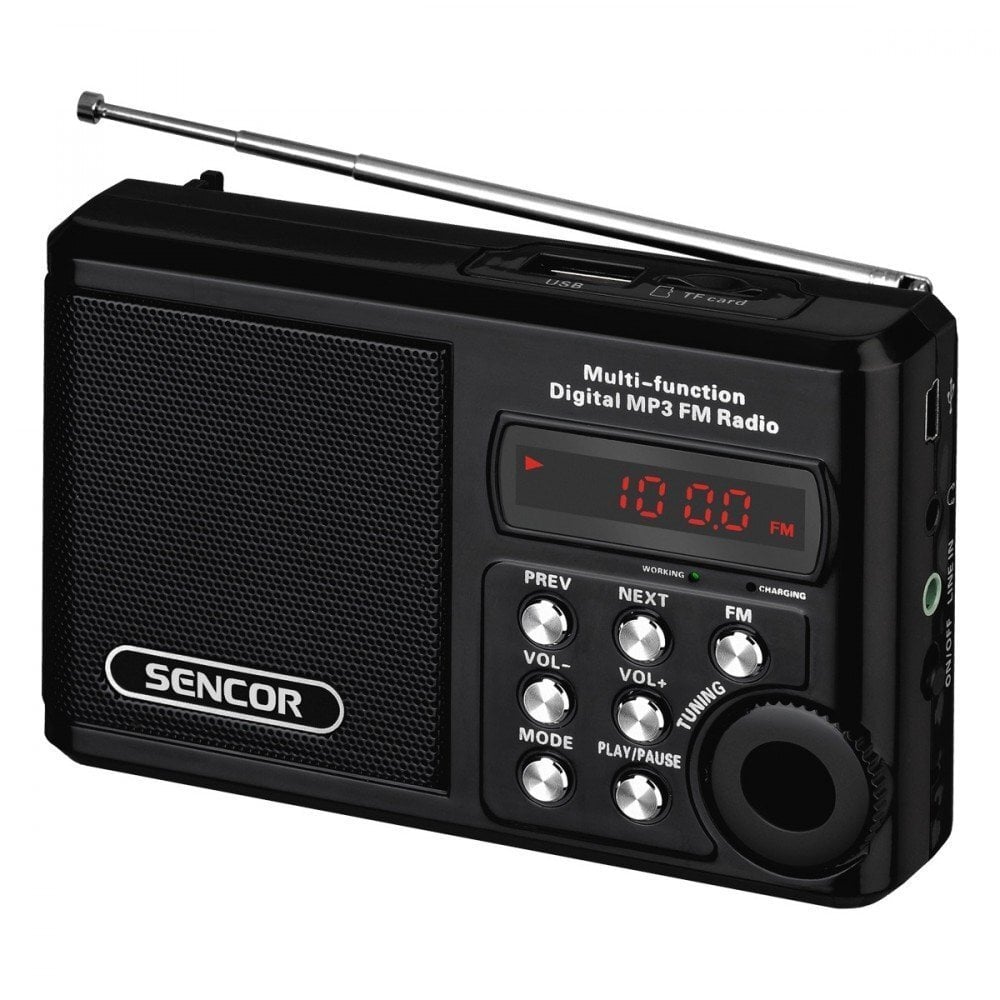 Sencor SRD 215 цена и информация | Radioaparāti, modinātājpulksteņi | 220.lv