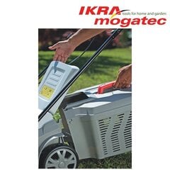 Elektriskais zāles pļāvējs IKRA 1.6 kW ELM 1638 U цена и информация | IKRA GmbH Сантехника, ремонт, вентиляция | 220.lv
