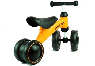 Велосипед-балансир детский, желтый цена и информация | Балансировочные велосипеды | 220.lv