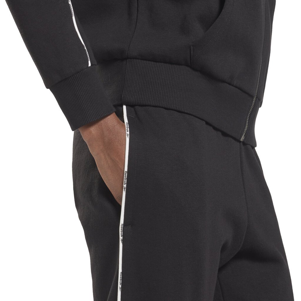 Reebok Sporta Tērpi Piping Pack Hooded Black HE2275/M цена и информация | Sporta apģērbs sievietēm | 220.lv