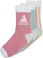 Adidas Zeķes Lk Ankle S 3pp Pink Orange Blue H16376/40-42 cena un informācija | Sieviešu zeķes | 220.lv