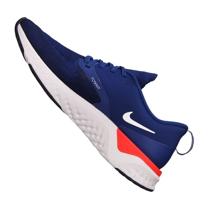 Vīriešu skriešanas apavi Nike Odyssey React 2 Flyknit M AH1015-400, 47773 cena un informācija | Vīriešu kurpes, zābaki | 220.lv