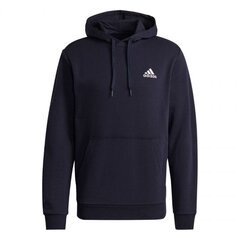 Джемпер мужской Adidas Essentials Fleece Hoodie M H12216, синий цена и информация | Мужские толстовки | 220.lv