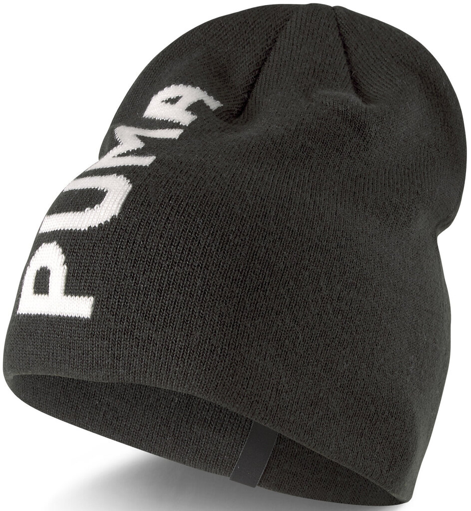 Puma Cepures Ess Classic Cuffless Beanie Black 023433 01 цена и информация | Vīriešu cepures, šalles, cimdi | 220.lv