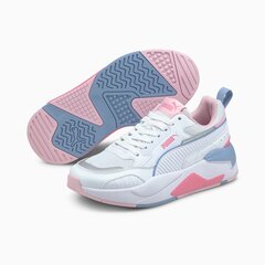 Puma Apavi X-Ray 2 Square Jr White Pink Blue 374190 08/4 cena un informācija | Puma Apģērbs, apavi bērniem un zīdaiņiem | 220.lv