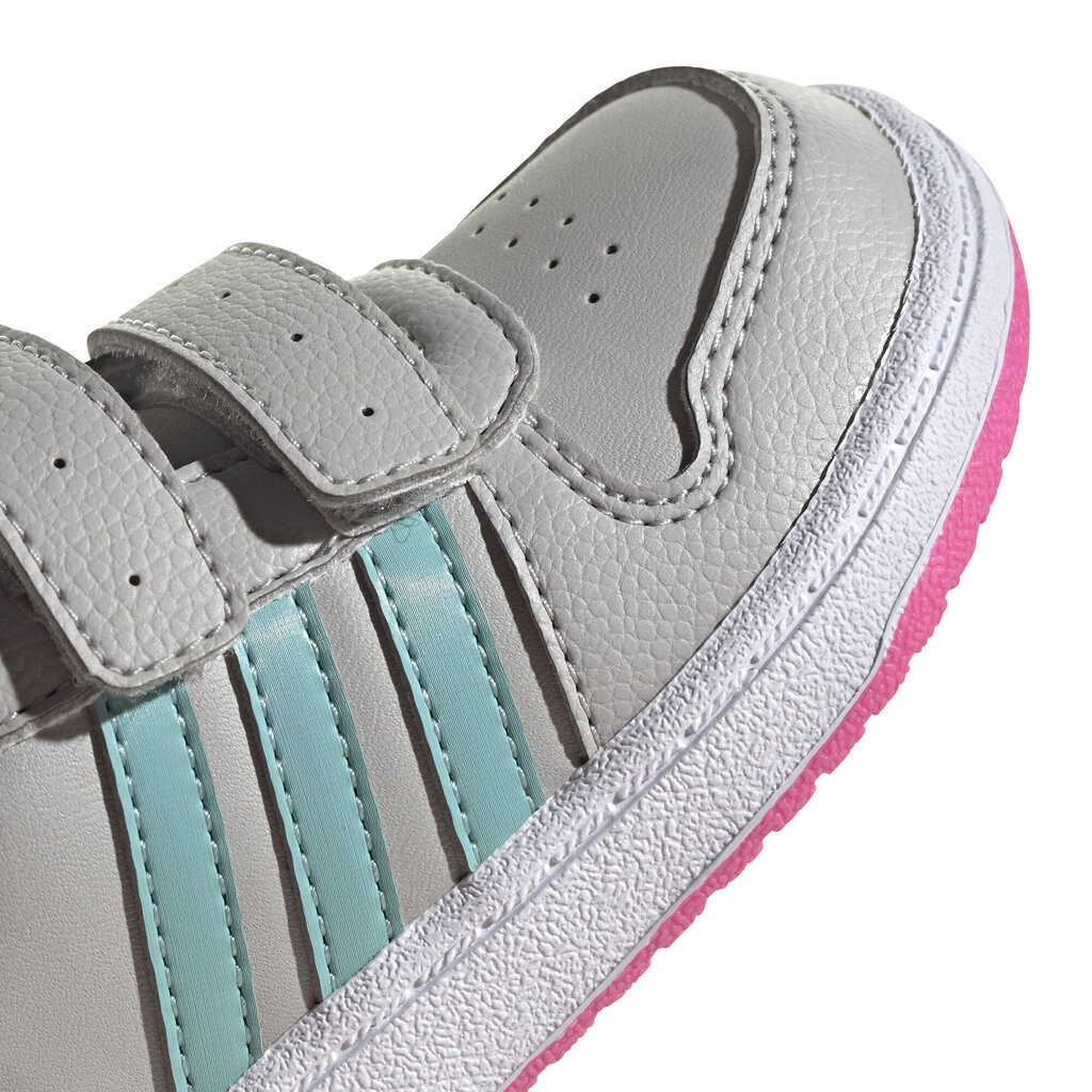Детские кеды Adidas Hoops 2.0 Cmf I Grey H01554/6.5K цена | 220.lv