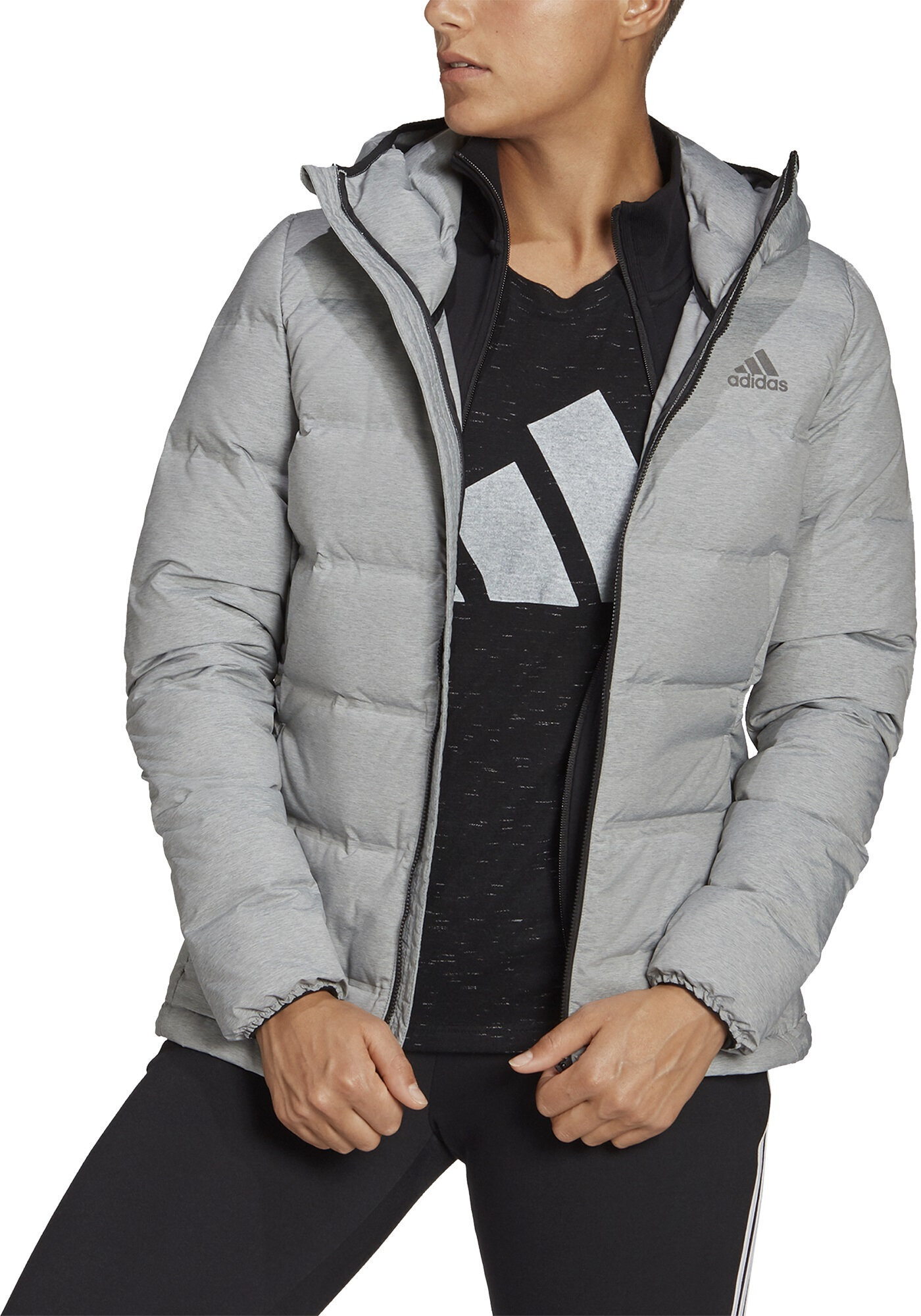 Женская куртка Adidas W Helionic Mel Grey H59835/S, серая цена | 220.lv