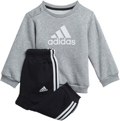 Cпортивный костюм Adidas I Bos Logo Jog Grey Black H28835/98 цена и информация | Комплекты для мальчиков | 220.lv