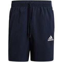 Мужские шорты Adidas Aeroready Essentials Chelsea 3-Stripes M GL0023, синие цена и информация | Мужские шорты | 220.lv