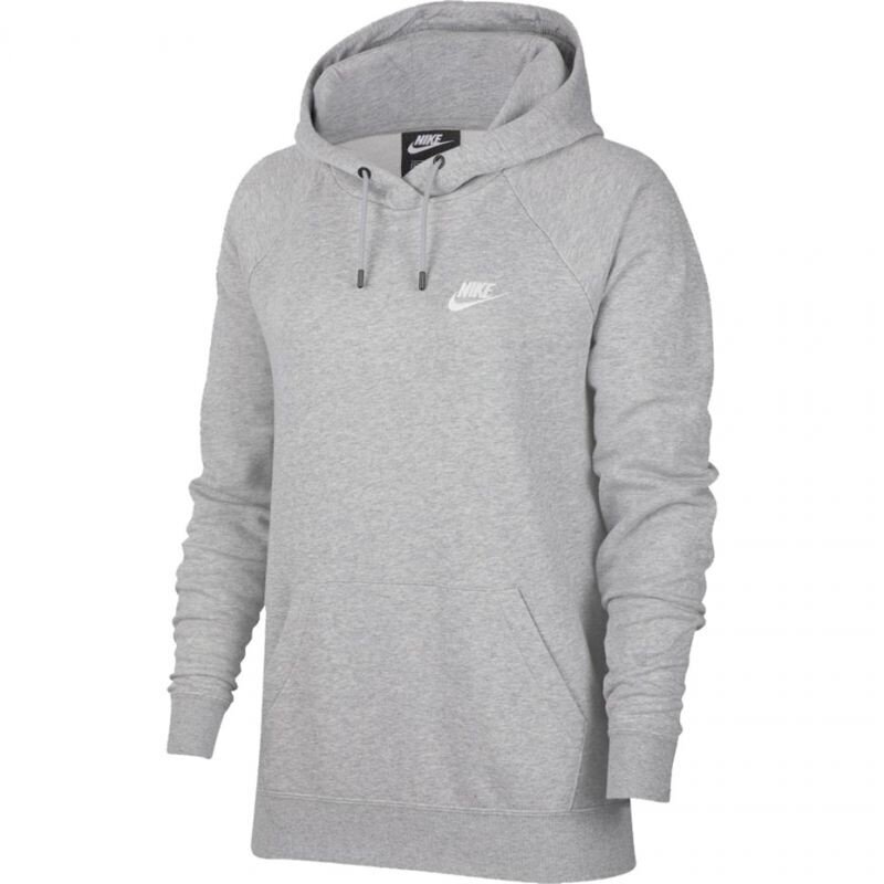 Džemperis sievietēm Nike Essentials Hoodie Po Flc W BV4124-063, pelēks цена и информация | Sporta apģērbs sievietēm | 220.lv