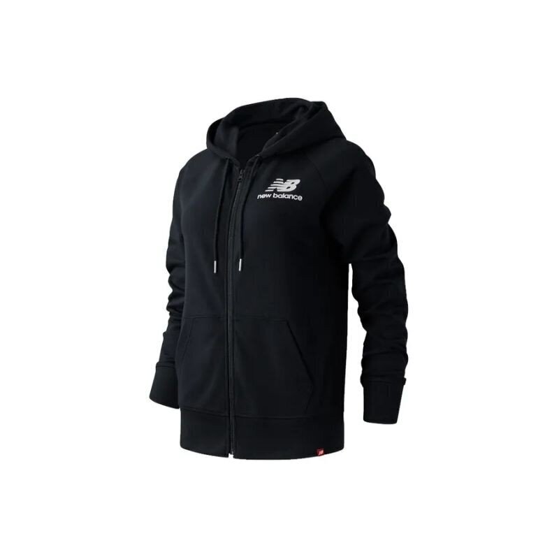 Džemperis sievietēm New Balance Hoodie W WJ03530BK, melns цена и информация | Jakas sievietēm | 220.lv