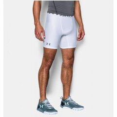 Šorti vīriešiem Under Armor HG Armor 2.0 Comp Short M 1289566100, balti цена и информация | Мужские шорты | 220.lv