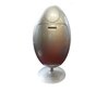 Miskaste "ola", 3 nodalījumi x25 l, spīdīgs sudrabs cena un informācija | Miskastes | 220.lv
